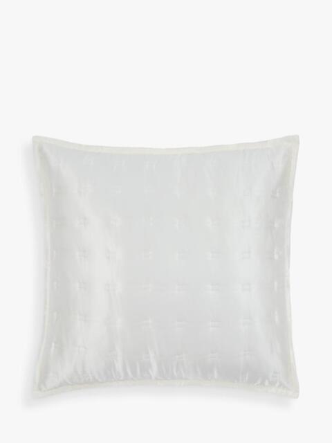 Gingerlily Windsor Silk Cushion Cover, Ivory - image 1