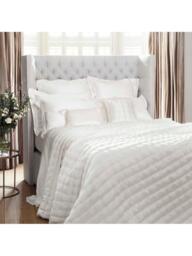 Gingerlily Windsor Silk Cushion Cover, Ivory - thumbnail 4
