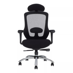 John Lewis Isaac Ergonomic Office Chair, Black - thumbnail 2