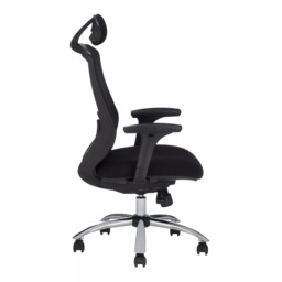 John Lewis Isaac Ergonomic Office Chair, Black - thumbnail 4