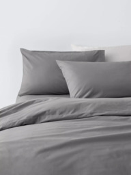 John Lewis Crisp & Fresh Cotton Rich Duvet Cover Set - thumbnail 1