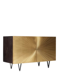 Swoon Ziggy Sideboard, Brass - thumbnail 3