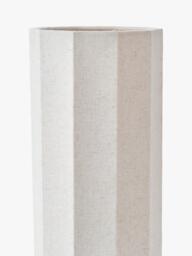 John Lewis Deca Ceramic Base Table Lamp, Natural Linen - thumbnail 4