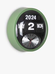 Karlsson Round Flip Analogue Wall Clock, 32cm - thumbnail 2