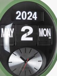 Karlsson Round Flip Analogue Wall Clock, 32cm - thumbnail 3