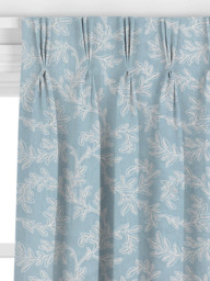 John Lewis Acanthus Made to Measure Curtains or Roman Blind, Blue - thumbnail 6