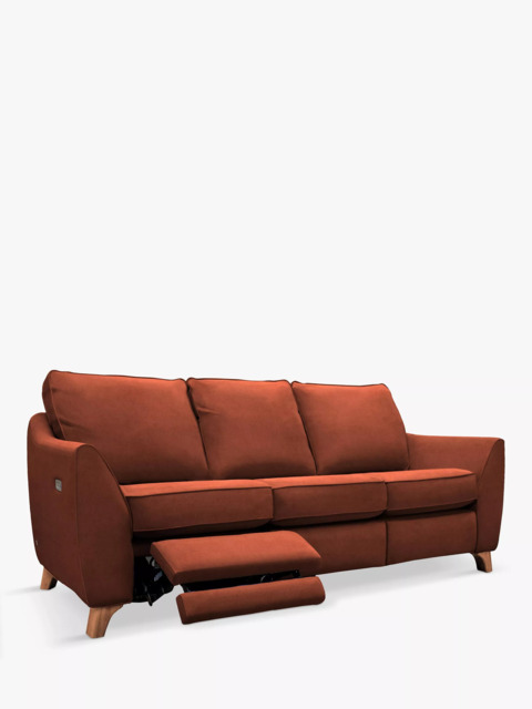 G Plan Vintage The Sixty Eight LHF Large 3 Seater Sofa with Footrest Mechanism - image 1