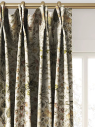 Clarke & Clarke Mirabell Made to Measure Curtains or Roman Blind, Natural/Blush - thumbnail 4