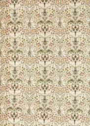 Clarke & Clarke Mirabell Made to Measure Curtains or Roman Blind, Natural/Blush