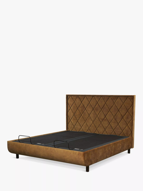 TEMPUR® Arc™ Ergo® Smart Quilted Upholstered Bed Frame, Super King Size - image 1