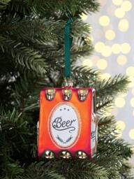John Lewis Curate & Collect Case of Beer Bauble, Multi - thumbnail 2
