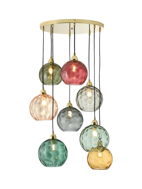 MADE Ilaria Cluster Pendant, 8 Light, Multi