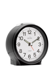 Acctim Emma Silent Sweep Analogue Alarm Clock - thumbnail 2