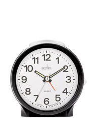 Acctim Emma Silent Sweep Analogue Alarm Clock - thumbnail 1
