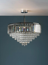 Laura Ashley Vienna Semi Flush  Ceiling Light - thumbnail 2