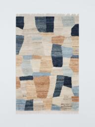 John Lewis Hand Knotted Cubic Wool Rug, Multi