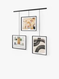 "Umbra Exhibit Multi Hanging Photo Frame Display, 3 Photo, 8 x 10"" (20 x 25cm), Black" - thumbnail 2