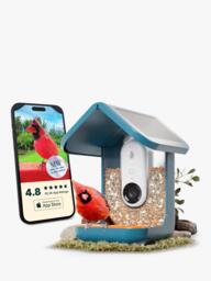 Bird Buddy PRO Camera Bird Feeder, Blue - thumbnail 4