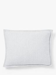west elm Organic Cotton Cloud Jersey Textured Bedding - thumbnail 4