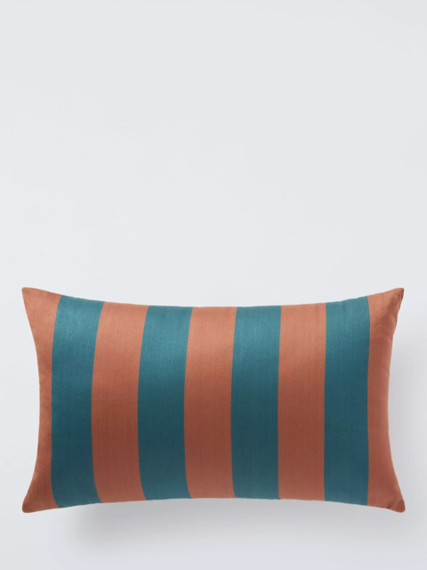John Lewis X Collagerie Satin Stripe Cushion - image 1