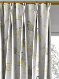 Harlequin Little Owls Made to Measure Curtains or Roman Blind, Kiwi - thumbnail 4