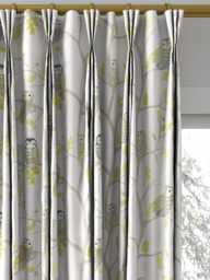 Harlequin Little Owls Made to Measure Curtains or Roman Blind, Kiwi - thumbnail 6