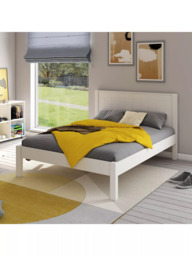 Stompa Classic Low End Wooden Bed Frame, Double - thumbnail 2