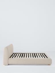 John Lewis Scandi Upholstered Platform Bed Frame, Double, Latte - thumbnail 3