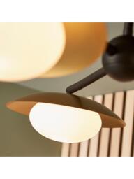 Bay Lighting Rajka 3 Arm Ceiling Light, Bronze - thumbnail 6
