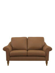 John Lewis Camber Small 2 Seater Leather Sofa, Light Leg - thumbnail 5