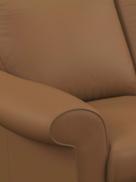 John Lewis Camber Small 2 Seater Leather Sofa, Light Leg - thumbnail 6