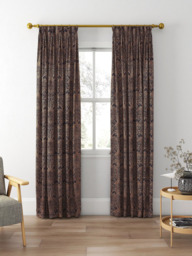 Clarke & Clarke Leopardo Made to Measure Curtains or Roman Blind, Antique/Noir - thumbnail 5