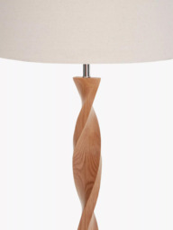 John Lewis Twirl Floor Lamp, Oak - thumbnail 5