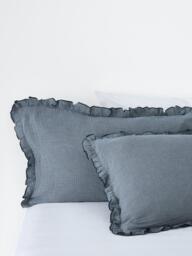 John Lewis Belvoir Pure Cotton Gauze Duvet Cover Set - thumbnail 3