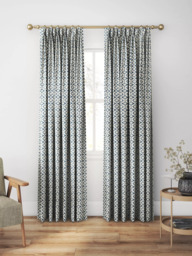 Clarke & Clarke Giverny Made to Measure Curtains or Roman Blind, Midnight - thumbnail 5