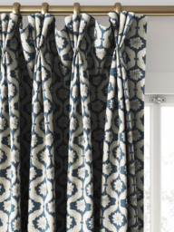 Clarke & Clarke Giverny Made to Measure Curtains or Roman Blind, Midnight - thumbnail 6