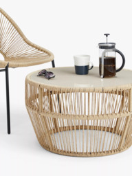 John Lewis Salsa Round Garden Coffee Table, 70cm - thumbnail 4