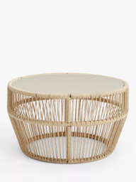 John Lewis Salsa Round Garden Coffee Table, 70cm - thumbnail 3