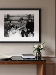 Brookpace Lascelles 'The Beatles' Framed Photographic Print, 45 x 55cm, Black/White - thumbnail 2