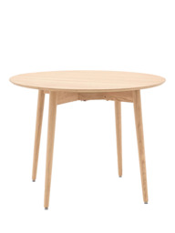 Gallery Direct Lewes Folding Dining Table, Natural - thumbnail 2