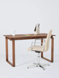 John Lewis Orbit Desk, Walnut - thumbnail 5