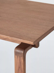 John Lewis Orbit Desk, Walnut - thumbnail 4