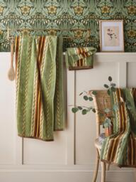 Morris & Co. Lechlade Stripe Towels - thumbnail 3