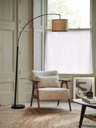 John Lewis Hendricks Accent Armchair, Dark Wood Frame - thumbnail 2