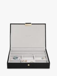 Stackers Raffia Top Classic Jewellery Box, Set of 4 - thumbnail 5