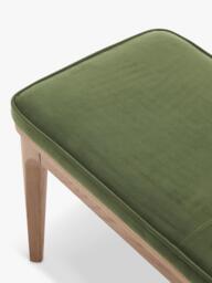 Swyft Model 01 Dining Bench, Oak/Velvet Vine - thumbnail 5