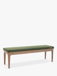 Swyft Model 01 Dining Bench, Oak/Velvet Vine - thumbnail 3