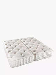 John Lewis Ultimate Natural Collection 35500 Zip Link Mattress, Firmer Tension, Super King Size - thumbnail 1