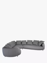 John Lewis Lozenge LHF Corner Sofa - thumbnail 4