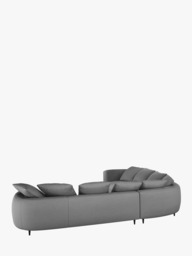 John Lewis Lozenge LHF Corner Sofa - thumbnail 3